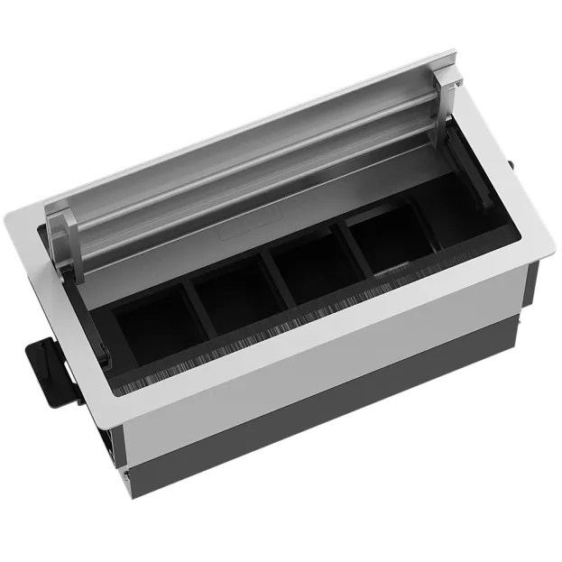 Настольный розеточный блок Donolux DDSB8HLEAL