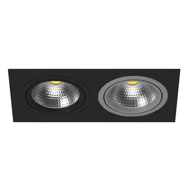 Встраиваемый светильник Lightstar i8270709 INTERO 111 Double QUADRO Встраиваемый светильник Lightstar i8270709 INTERO 111 Double QUADRO