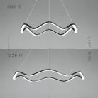 Кольцевые люстры и светильники DOLORES Размер S. Цвет Черный. Трехцветный свет Lampatron dolores-s-black-t 6563-17937