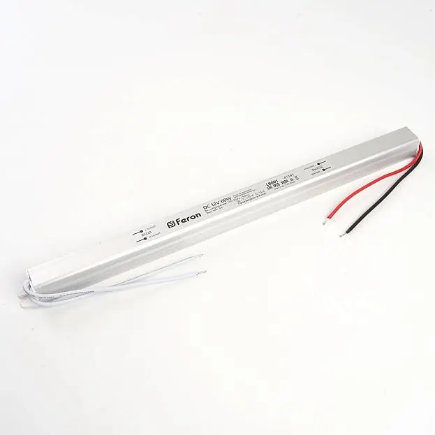 Трансформатор для светодиодной ленты Feron 48014 LB001 60W 24V Трансформатор для светодиодной ленты Feron 48014 LB001 60W 24V