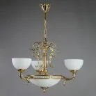 Подвесная люстра Ambiente Brizi 02155/3 WP Toledo