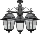 Потолочный светильник уличный Oasis Light 79970LA/3 Bl QUADRO L