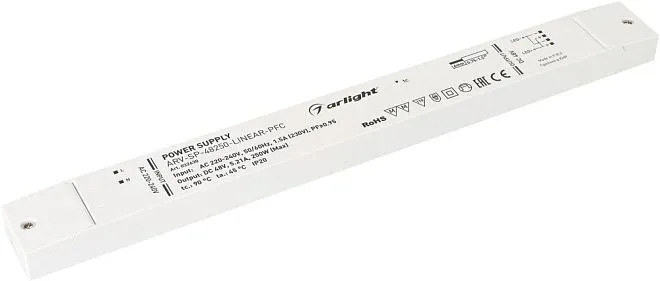 Блок питания для светодиодной ленты Arlight 032630 ARV-SP-LINEAR Блок питания для светодиодной ленты Arlight 032630 ARV-SP-LINEAR