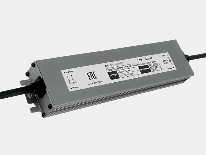 Блок питания для светодиодных лент 100W Влагозащитный, 24V, SWG MTPW2-100-24 00-00045140 Блок питания для светодиодных лент 100W Влагозащитный, 24V, SWG MTPW2-100-24 00-00045140
