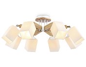 Потолочная люстра Ambrella light TR9522/8 WH/GD/FR