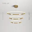 Кольцевые люстры и светильники ABEL B Тип K Lampatron 4967-12606