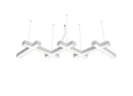 Подвесной светодиодный светильник 115Вт 4000K Donolux dl155x46nw115 ral9003 spec Patten