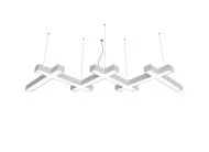 Подвесной светодиодный светильник 115Вт 4000K Donolux dl155x46nw115 ral9003 spec Patten