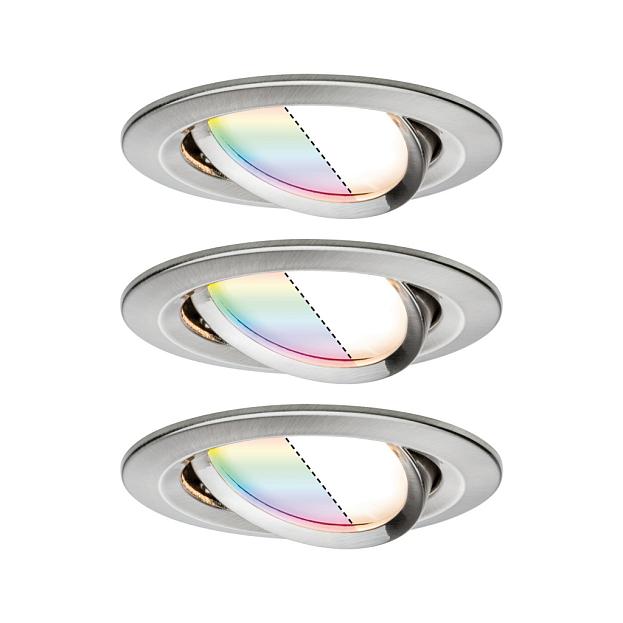 Встраиваемый светильник Paulmann 92965 EBL Nova Plus ZB Coin