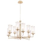 Подвесная люстра Crystal Lux Gloria SP9 Brass