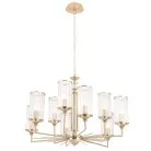 Подвесная люстра Crystal Lux Gloria SP9 Brass