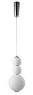 Светильник подвесной Crystal Lux DESI SP3 CHROME/WHITE 0470/203