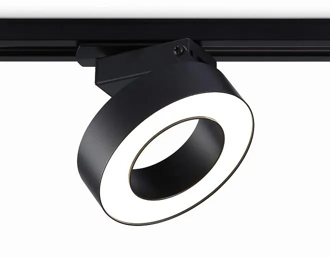 Трековый однофазный светодиодный светильник Ambrella light GL6868 BK Трековый однофазный светодиодный светильник Ambrella light GL6868 BK