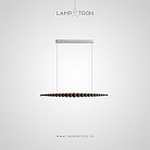 Реечный, рядный светильник BROLLE Размер S. Темное дерево Lampatron 8351-22799