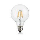 Лампа Ideal Lux 271606 E27 08W GLOBO D095 TRASP 3000K CRI90