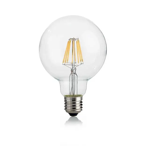 Лампа Ideal Lux 271606 E27 08W GLOBO D095 TRASP 3000K CRI90 Лампа Ideal Lux 271606 E27 08W GLOBO D095 TRASP 3000K CRI90