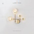 Бра ZINGY Размер E. Цвет Латунь Lampatron 4242-10624