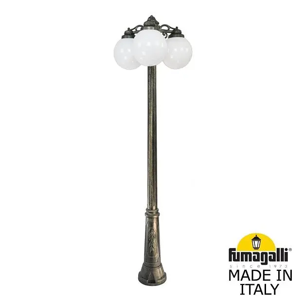 Садово-парковый фонарь FUMAGALLI RICU BISSO/G250 3L DN G25.157.S30.BYF1RDN Садово-парковый фонарь FUMAGALLI RICU BISSO/G250 3L DN G25.157.S30.BYF1RDN