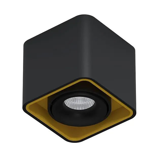 Накладной светильник Ledron TUBING Black-Gold Накладной светильник Ledron TUBING Black-Gold