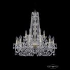 Люстра хрустальная Bohemia 1402/12+6/240/h-75 G