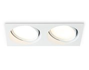 Встраиваемый светильник Ambrella light TN52234/2 WH белый IP20 GX53/2 220*110*44