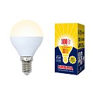 Лампочка светодиодная Volpe LED-G45-11W/WW/E14/FR/NR картон