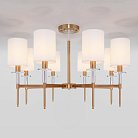 Потолочная люстра Eurosvet 60132/8 латунь a057593 Brielle