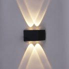 Уличные настенные светильники Reluce 86856-9.2-001KT LED4W BK