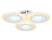Потолочный светодиодный светильник с пультом Ambrella light FA4001 ACRYLICA