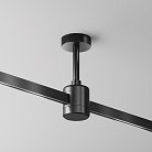 Крепление потолочное Short 78мм с прямым коннектором питания Technical Maytoni TRA156C-IPC1-B Flarity