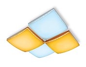 Потолочный светодиодный светильник с пультом Ambrella light FP2324 Parus