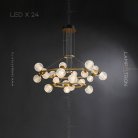 Кольцевые люстры и светильники BASTINE 24 лампы Lampatron 5245-13381