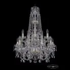 Люстра хрустальная Bohemia 1411/10+5/195/XL-80/2d G