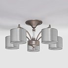 Потолочная люстра Eurosvet 60080/5 сатин-никель Adagio 00000083142