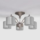 Потолочная люстра Eurosvet 60080/5 сатин-никель Adagio 00000083142