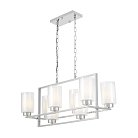 Подвесной светильник Lumina Deco LDP 1239-8 CHR Lino