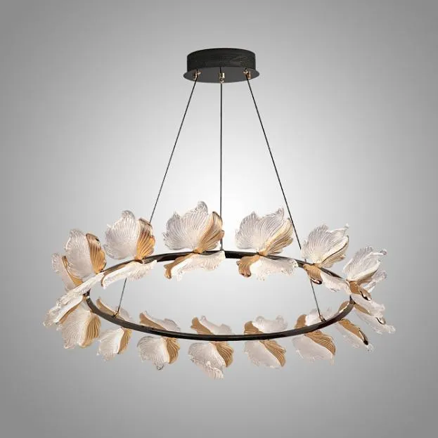 Подвесная люстра AUBREY RING D100 ImperiumLoft 312762-01 aubrey-ring01