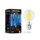 Светодиодная лампа Voltega 7140 Crystal A60 7W 2800K E27 VG10-A60E27warm7W-F