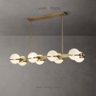 Реечный, рядный светильник KAIRA LONG 8 плафонов Lampatron 8528-23644