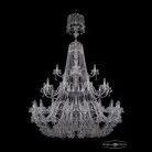 Люстра хрустальная Bohemia 1409/20+10+5/530/XL-203/3d Ni