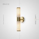 Бра MARBLE WALL 2 лампы Lampatron 4692-11873