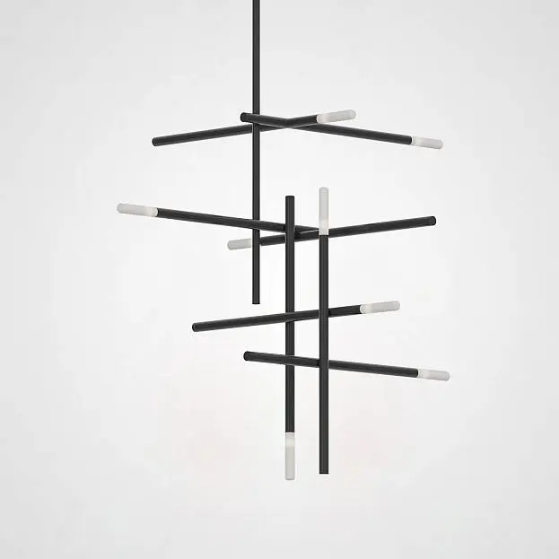 Подвесная Люстра Traverse H105 Black ImperiumLoft 207814-26 Подвесная Люстра Traverse H105 Black ImperiumLoft 207814-26