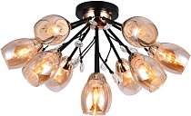 Потолочная люстра ILLUMICO IL1284-10CPA-29 BK GD