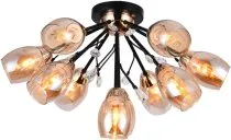 Потолочная люстра ILLUMICO IL1284-10CPA-29 BK GD
