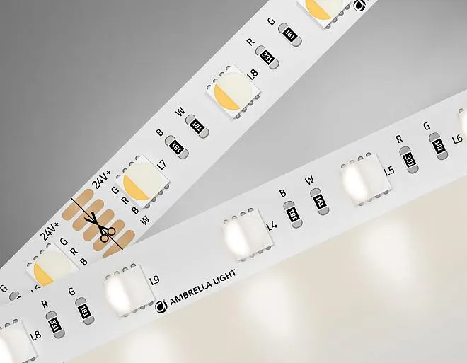 Светодиодная лента RGB с дневным белым светом Ambrella Light GS4402