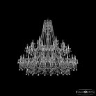 Люстра хрустальная Bohemia Ivele Crystal  1411/24+12+6/530/2d Ni