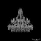 Люстра хрустальная Bohemia Ivele Crystal  1411/24+12+6/530/2d Ni