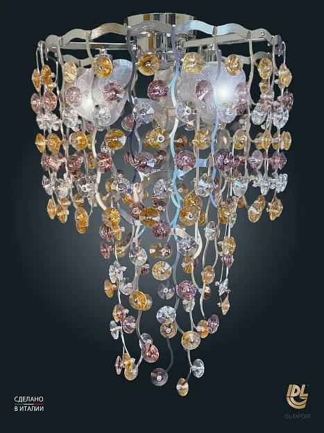 Потолочная люстра Reccagni Angelo 390/3PF 389