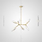 Люстра CLEMENT Цвет Латунь Lampatron clement-brass 6865-18872