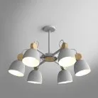 Потолочная Люстр На Штанге Rolla 6 Gray ImperiumLoft 178069-26